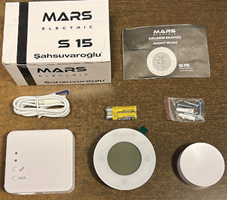 ODA TERMOSTATI KABLOSUZ MARS S15 BEYAZ