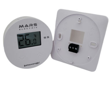 ODA TERMOSTATI KABLOLU MARS S5X BEYAZ