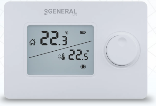 ODA TERMOSTATI KABLOSUZ GENERAL MİTRA-250RF