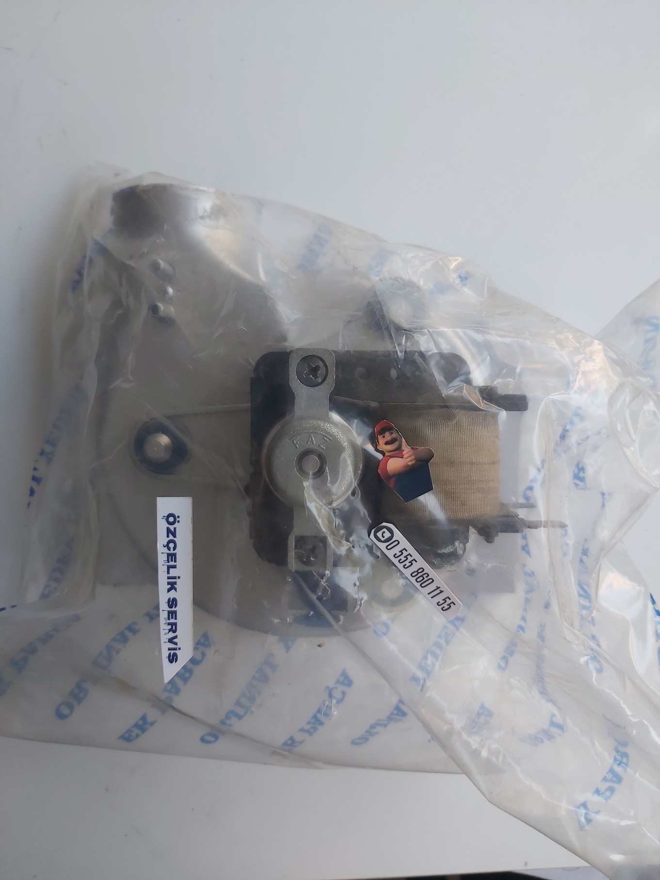 FAN MOTORU SAÇLI BOSH SOL ÇIKIŞLI (REVİZYONLU-ÜRÜN)
