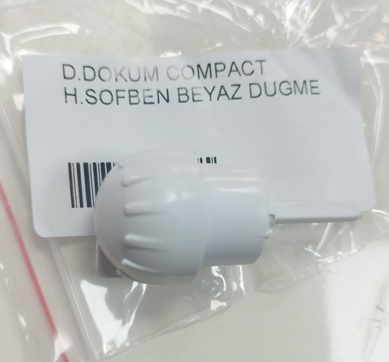 D.DÖKÜM COMPACT ŞOFBEN BEYAZ DÜĞME