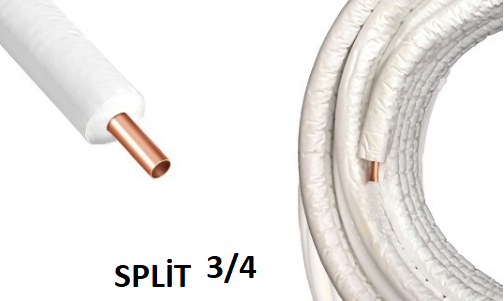 İZOLELİ TEKLİ BAKIR BORU 9MM 3/4