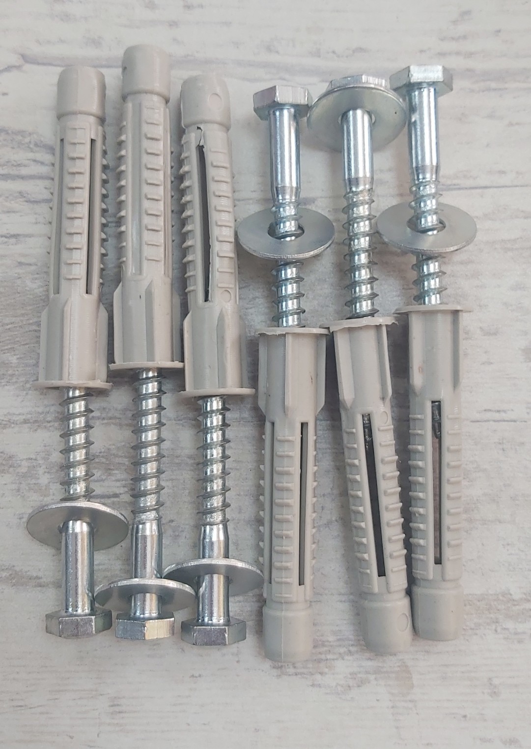 VİDA DUBEL 6-ADET TRİFON 10X120