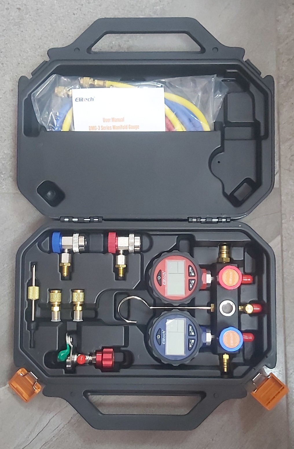 CH MANİFOLT  Dmg-3 Elitech Bütün Gazlar DİJİTAL