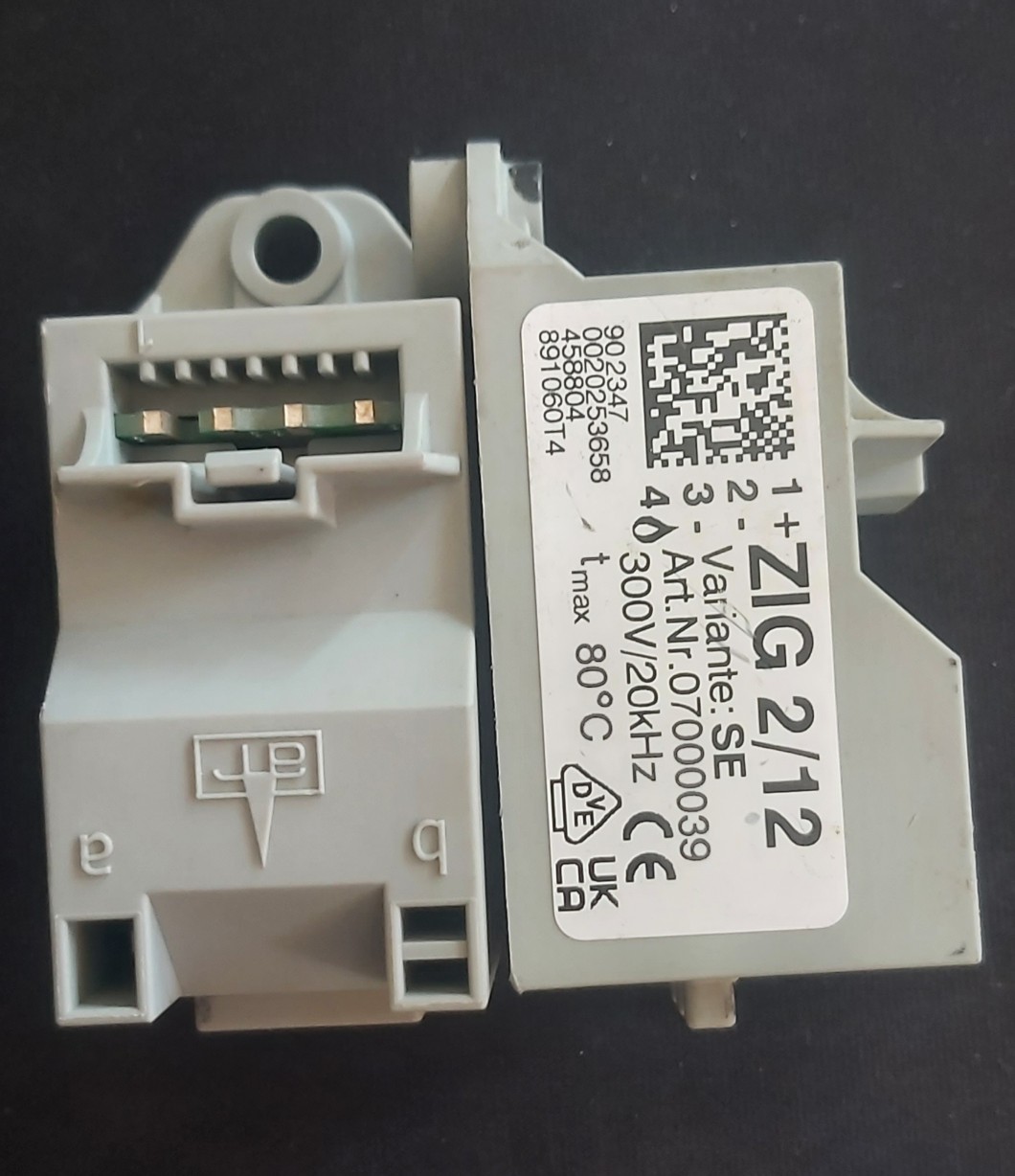 ATEŞLEME TRAFOSU 2/12 GRİ 07000039 GRUP SOKETLİ