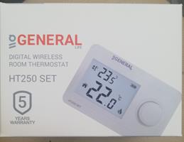 ODA TERMOSTATI KABLOSUZ GENERAL HT250SET BEYAZ